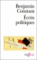 Couverture Ecrits politiques Editions Folio  (Essais) 1997