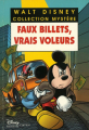 Couverture Faux billets, vrais voleurs Editions Disney / Hachette (Mystère) 2000