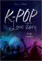 Couverture K-Pop : Love Story, tome 1 : Sous les Projecteurs Editions Les livres du dragon d'or 2019