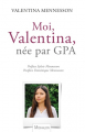 Couverture Moi Valentina, née par GPA Editions Michalon 2019