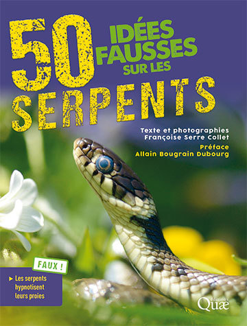 Couverture 50 idées fausses sur les serpents