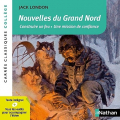 Couverture Oeuvres, tome 1 : Romans, récits, nouvelles du Grand Nord Editions Nathan (Carrés classiques) 2015