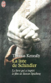 Couverture La liste de Schindler Editions J'ai Lu 2014