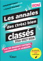Couverture Les Annales des (très) bien classés 2016-2017-2018 Editions Vuibert 2019