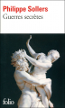 Couverture Guerres secrètes  Editions Folio  2009