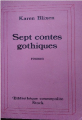 Couverture Sept contes gothiques Editions Stock (Bibliothèque cosmopolite) 1991