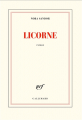 Couverture Licorne Editions Gallimard  (Blanche) 2019