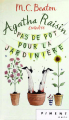 Couverture Agatha Raisin enquête, tome 03 : Pas de pot pour la jardinière Editions France Loisirs (Piment - Noir) 2018