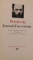 Couverture Journal d'un écrivain Editions Gallimard  (Bibliothèque de la Pléiade) 1972