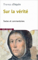 Couverture Sur la vérité Editions CNRS 2008