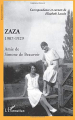 Couverture Zaza. Correspondance et carnets d'Elisabeth Lacoin (1914-1929) Editions L'Harmattan 2004