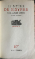 Couverture Le mythe de Sisyphe Editions Gallimard  (Essais) 1942