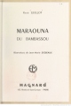 Couverture Maraouna du bambassou Editions Magnard 1958