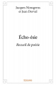 Couverture Écho-ésie Editions Autoédité 2018