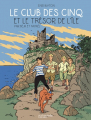 Couverture Le Club des Cinq, tome 1 : Le Club des Cinq et le trésor de l'île Editions Hachette (Comics) 2017