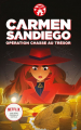 Couverture Carmen Sandiego : Opération chasse au trésor Editions Hachette 2019