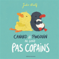 Couverture Canard et Pingouin ne sont pas copains Editions Gallimard  (Jeunesse) 2019