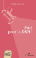 Couverture Pitié pour la DRH Editions L'Harmattan 2019