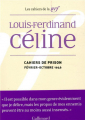 Couverture Cahiers de prison Février-Octobre 1946 Editions Gallimard  (Les cahiers de la nrf) 2019