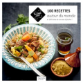 Couverture 100 recettes autour du monde et 100 listes de courses à flasher ! Editions Hachette (Cuisine) 2014