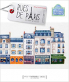 Couverture Rues de Paris au point de croix Editions Marabout 2012