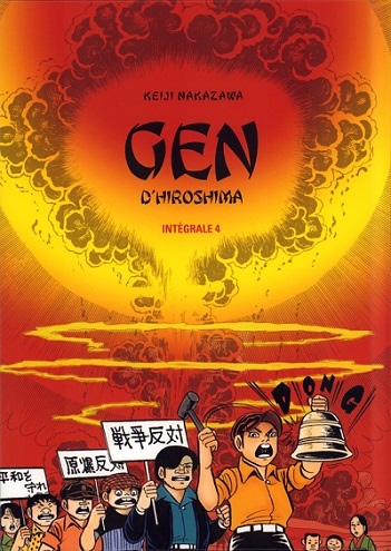 Couverture Gen d'Hiroshima, intégrale, tome 4