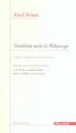 Couverture Troisième nuit de Walpurgis Editions Agone  (Banc d'essais) 2005