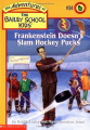 Couverture The Adventures of the Bailey School Kids, book 34: Frankenstein Doesn't Slam Hockey Pucks Editions Scholastic 1999