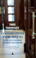 Couverture Conversations entre adultes : Dans les coulisses secrètes de l'Europe Editions Babel (Essai) 2019