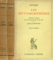 Couverture Les Métamorphoses, tome 1 Editions Garnier frères - Edito service 1953