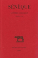 Couverture Lettres à Lucilius Editions Les Belles Lettres (Collection des universités de France - Série latine) 2012