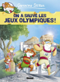 Couverture Geronimo Stilton (BD), tome 06 : On a sauvé les Jeux Olympiques ! Editions Glénat 2012