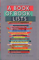 Couverture A Book of Book Lists: A Bibliophile's Compendium Editions The British Library 2018
