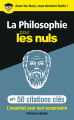 Couverture La philosophie pour les nuls en 50 citations clés  Editions First (Pour les nuls) 2019