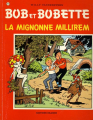 Couverture Bob et Bobette, tome 204 : La Mignonne Millirem Editions Erasme 1985