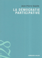 Couverture La démocratie participative Editions Armand Colin 2013
