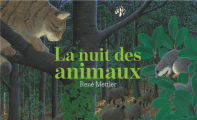Couverture La nuit des animaux Editions Gallimard  (Jeunesse) 2019
