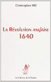Couverture La révolution anglaise 1640 Editions Verdier 1993