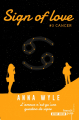 Couverture Sign of love, tome 3 : Cancer Editions French pulp 2019