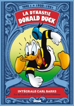 Couverture La Dynastie Donald Duck, tome 01 : 1950-1951