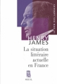 Couverture La situation littéraire actuelle en France Editions Seuil (Le don des langues) 2010