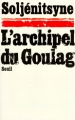 Couverture L'archipel du goulag, tome 1 Editions Seuil 1974