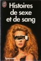 Couverture Histoires de sexe et de sang Editions J'ai Lu (Epouvante) 1992