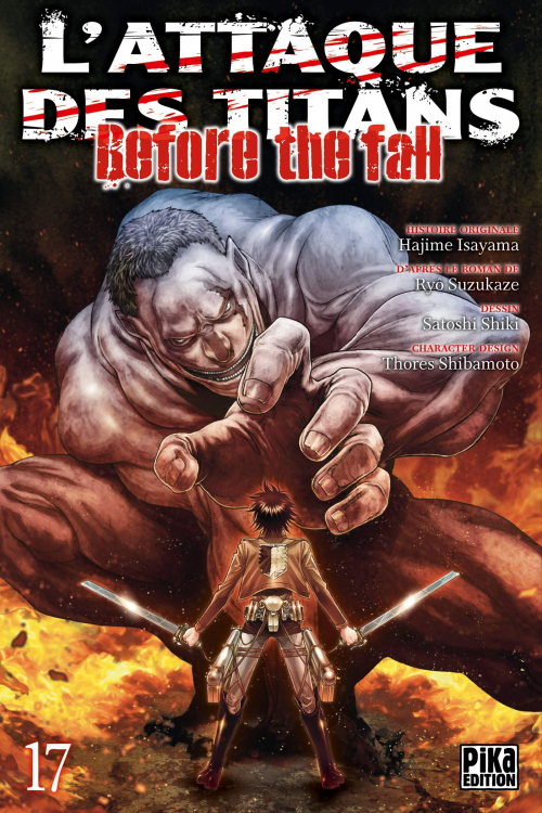 L Attaque Des Titans Before The Fall Scan L'attaque des titans : Before the fall, tome 17 | Livraddict