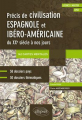 Couverture Précis de civilisation espagnole et ibéro-américaine du XXe siècle à nos jours Editions Ellipses 2018