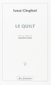 Couverture Le quilt Editions Des Femmes 1991