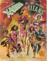 Couverture X-Men (Les étranges), tome 5 : Les étranges X-Men et les jeunes Titans Editions Marvel 1985