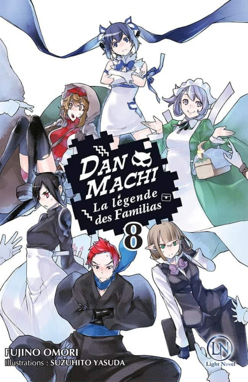 Couverture DanMachi : La légende des Familias (Light Novel), tome 8