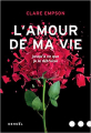 Couverture L'Amour de ma vie Editions Denoël 2019