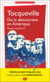 Couverture De la démocratie en Amérique Editions Flammarion (GF) 2019